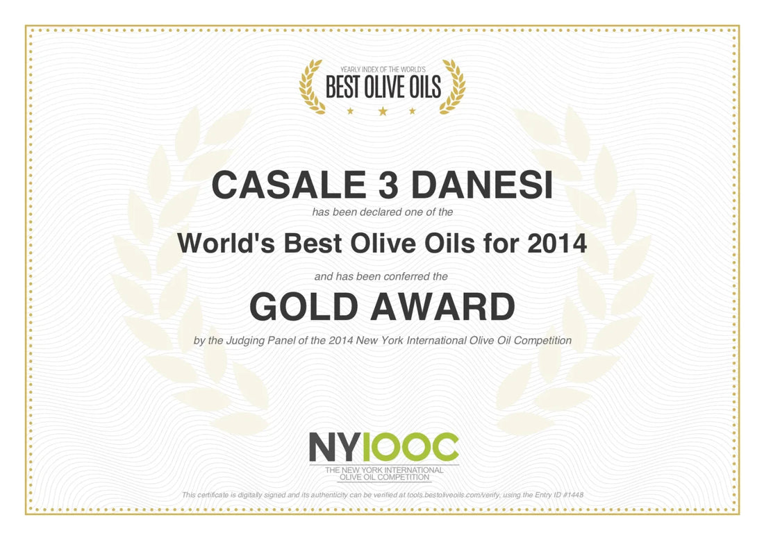 NYIOOC GOLD AWARD 2014